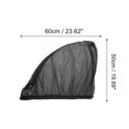 thumbnail image 3 of Unique Bargains Sun Shade Car Side Window Front Breathable Mesh Anti-UV Protect 60x50cm 1pair, 3 of 6