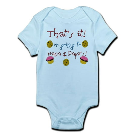 

CafePress - That s It I m Going To Nana & Papa s Infant Body - Baby Light Bodysuit