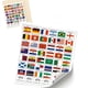 thumbnail image 1 of Set de póster de tela Copa Mundial 2026 60x90 cm con stickers, 1 of 3