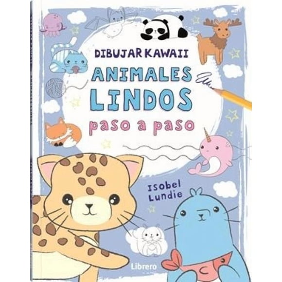 Dibujar kawaii. animales lindos paso a paso