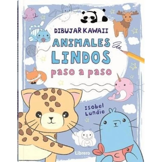 Dibujar kawaii. animales lindos paso a paso