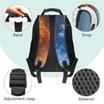 thumbnail image 5 of Yspwyqan Backpack Set Kids Boys, Ice Fire Dragon 4 Piece Backpack and Lunchbox Set with Pencil Case, 17 Inch Lightweight Padded Straps Daypack for Middle High School Travel, 5 of 7