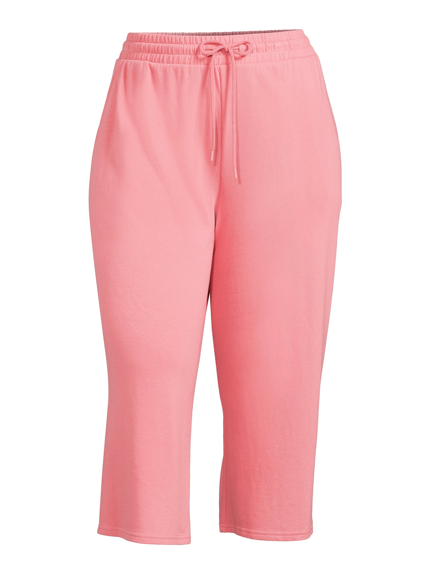 Terra & Sky Women's Plus Size Knit Capri
