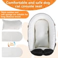 thumbnail image 3 of Asiento de coche para perros RUONARIER ajustable y portátil para perros pequeños, 3 of 7
