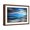 Brown Frame, variant on Art.com Wild Blue Photographic Print by Ursula Abresch, 18" x 12"
