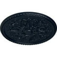 thumbnail image 3 of 32 5/8"OD x 2"P Bradford Ceiling Medallion (Fits Canopies up to 6 5/8"), Hand-Painted Midnight Dream, 3 of 6
