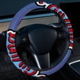 thumbnail image 2 of Thanksgiving Font 14.5 Inch Printing PVC Leather Car Wheel Cover, Steering Wheel Cover, Auto Accessories, 2 of 6