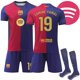 thumbnail image 1 of Barcelona Hemmafotbollströja för Barn 2024-2025 Nr 19 Yamal - Perfekt, 1 of 2