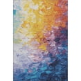 thumbnail image 2 of Addison Rugs Mayfield Premium Machine Washable Transitional Abstract Gold Rectangle Rug, 8' x 10', 2 of 7