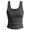 Gray#womens summer cami tank tops, variant on Women Built-in Bra Tank Tops Summer Sleeveless Casual Shirts Notch Neck Racerback Basic Cami Ribbed Knit Fitted Tank Top White,XXL