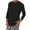 Black #03, variant on Nmnitkp Men's Long Sleeve Shirt High-Quality and Healthy Fabric Men's Henley Casual Long Sleeve Lightweight Button T-Shirts ​Soft and Skin-Friendly Men's Long Sleeve Shirt