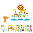 thumbnail image 4 of Vis de Forage Électrique pour Enfants Ensemble de Vis de Blocs de Construction Boîte à Outils Combinaison, 4 of 5