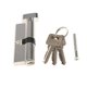 thumbnail image 2 of de cilindro de 83 mm Cuerpo de aluminio Acabado cepillado Núcleo de Cilindro de europeo Colco  Cerradura de cilindro de seguridad para el hogar, 2 of 8
