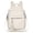White, variant on Women's Small PU Leather Backpack Purse - Convertible Lightweight Shoulder Bag for Daily, Travel & Outings.
