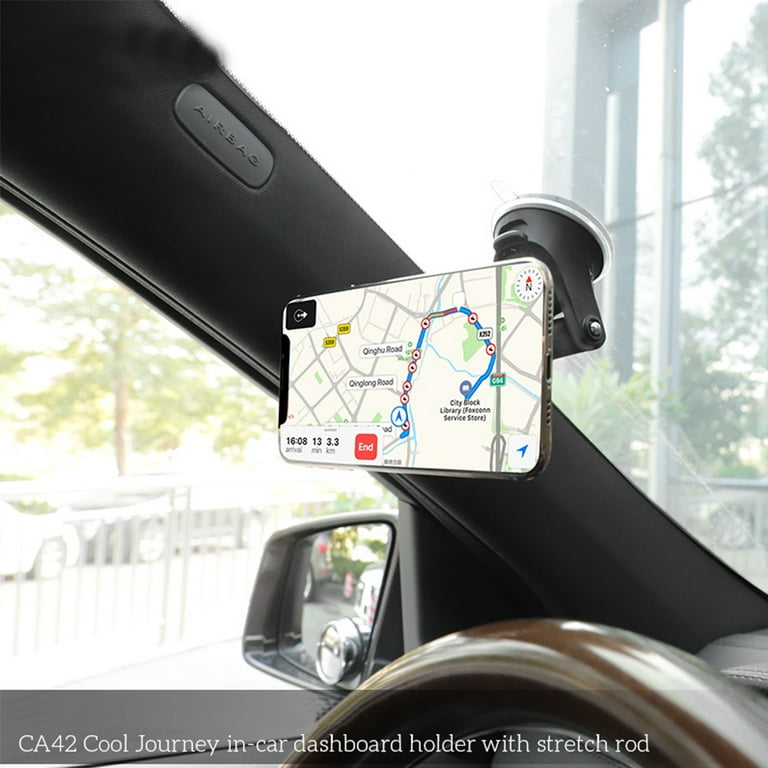 Magnetic Phone Car Mount Universal Dashboard Windshield Industrial-Strength  Suction Cup Car Phone Mount Holder