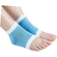 thumbnail image 5 of Heel Moisturizing Socks,Bexikou 8 Pair Spa Gel Socks for Dry Cracked Heels Cracked Skin, Ventilate Open Toe Moisturising Socks for Men and Women for Heal, Moisturising While You Sleeping, 5 of 7
