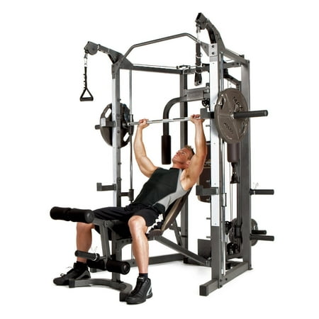 Marcy Combo Smith Machine: SM-4008 (Best Plate Loaded Gym Equipment)