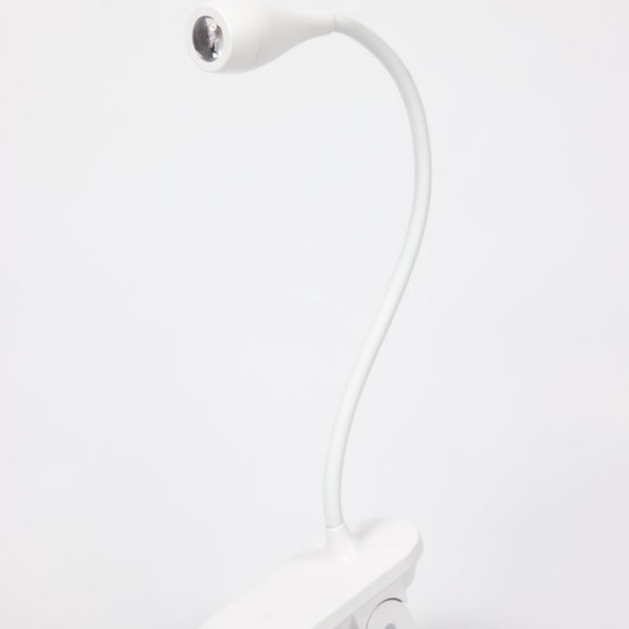 Rechargeable Desk Lamp Clip On Light, Battery Operated Reading Lamp with Three Brightness Levels and Flexible Gooseneck, Easy to Carry for Desk, Piano, Bed Headboard and Computers