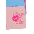 thumbnail image 7 of ToBeInStyle Girls' Pack of 6 Comfortable Seamless Stretch Boyshorts Underwear - Love You Rabbit - Medium, 7 of 7