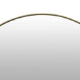 thumbnail image 4 of BenJara Lima Decorative Wall Mirror, Round Semicircular 30 x 60, Gold Frame, 4 of 5