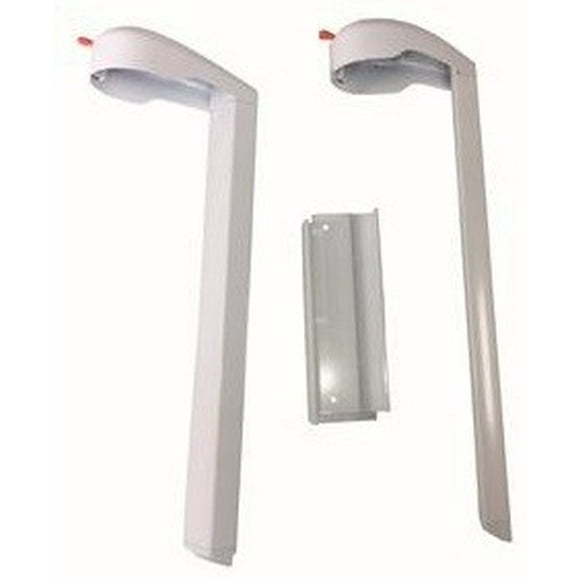 Carefree Trousse de Montage pour Auvent de VR KY25SH pour Auvents Coulissants; Support Court pour Bride de 0 à 3-1/4 Po; Blanc