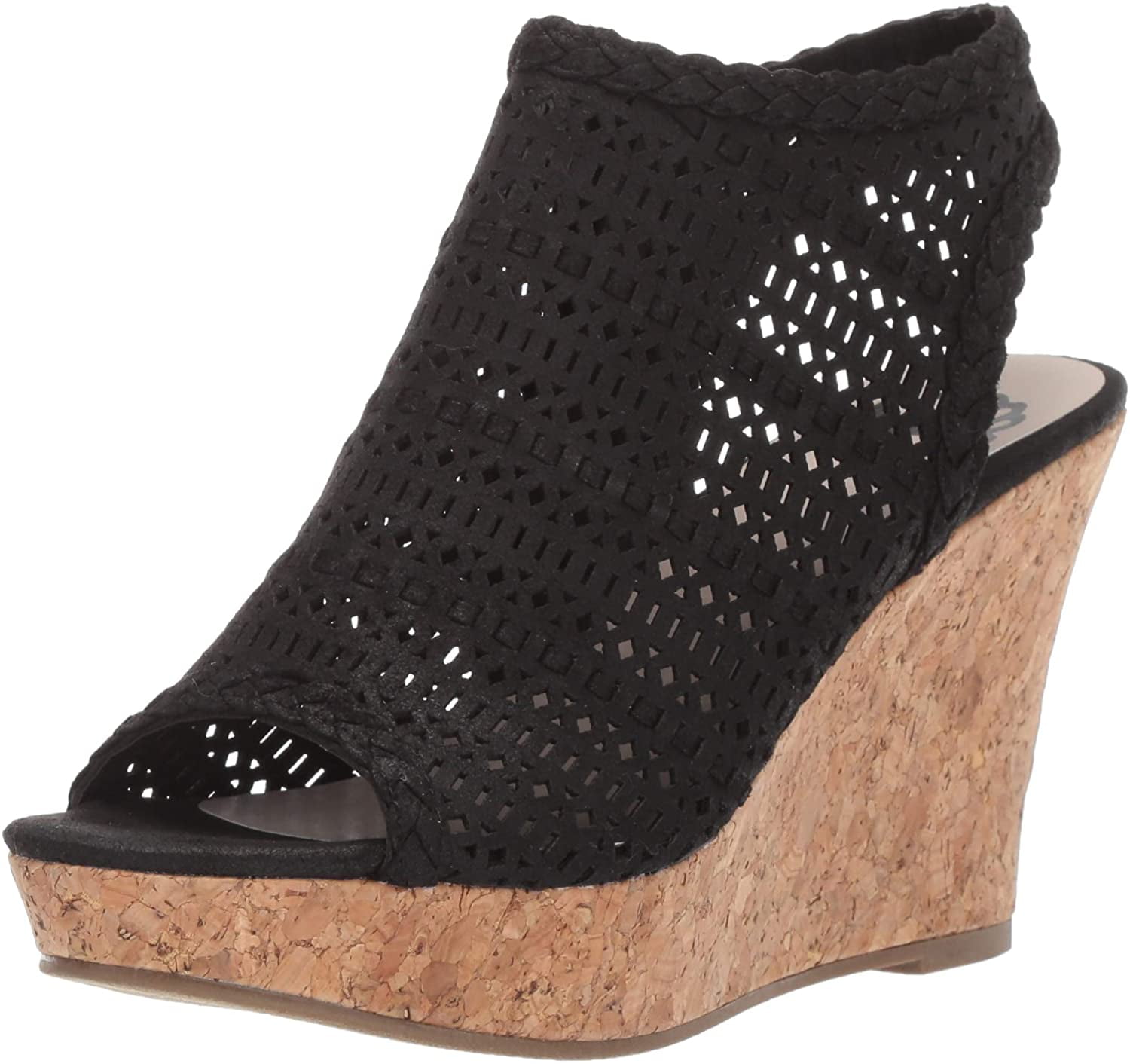 fergalicious black wedges