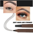 thumbnail image 4 of El lápiz de cejas con aplicador con punta de microhorquilla crea cejas de aspecto natural sin esfuerzo y permanece encendido todo el día., 4 of 5