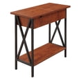 thumbnail image 1 of Pemberly Row Table Électrique Transitionnelle en Bois à Dessus Rabattable, Cerisier, 1 of 6