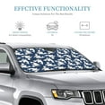 thumbnail image 4 of Bingfone Shark Car Windshield Sunshade,Sun Foldable Sun Shield Sun Visor for Car - Medium, 4 of 9
