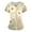 01-Beige, variant on Plus Size Scrubs Short Short Sleeve Summer Scrub Female Work Lounges Thin Light