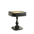 thumbnail image 4 of Newboti Furniture Black Finish Reversible Chess Checker Game Table w/Game Tray (Chess Fingures Not Included) 42864, 4 of 10