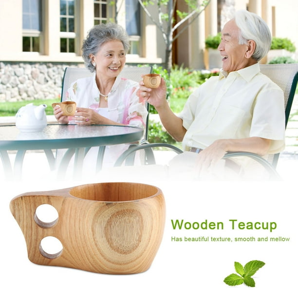 Taza de café de madera,Taza de café y té de madera Taza para beber de madera Taza de café de madera Resultados impresionantes