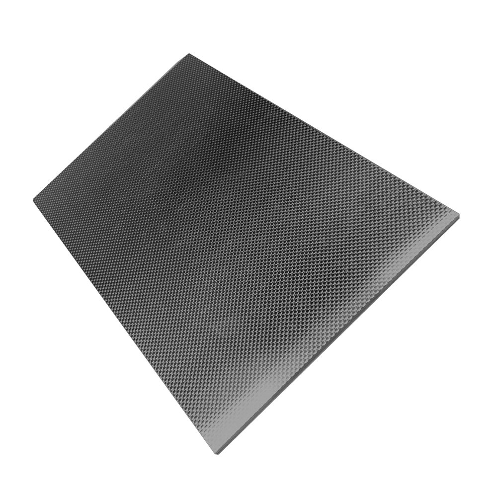 3K Carbon Fiber Plate Panel Plain Twill Weave Matt Glossy Surface Full