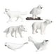 thumbnail image 4 of 6 Juguetes de Animales , Figuras de Animales para , Figuras de Animales para , Modelo de Animal de Simulación: Búho, Lagopus, Oso, Lo Baoblaze Figuras de miniaturas de animales, 4 of 8