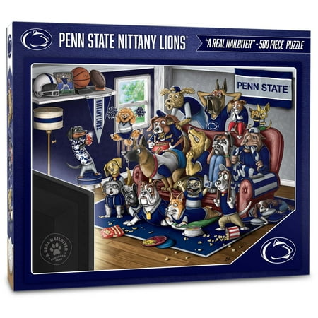 NCAA Penn State Nittany Lions Purebred Fans 'A Real Nailbiter' Puzzle - 500pc