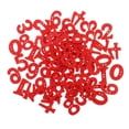 thumbnail image 2 of 100Pieces Botones BLESIY Número De Para Coser Crafts Kids Red Educacional botones de madera, 2 of 7