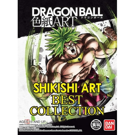 Bandai Dragon Ball Z Super Shikishi Art Best Collection ART Blind (Dragon Ball Z Best Pics)