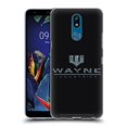 thumbnail image 1 of Head Case Designs Officially Licensed Batman DC Comics Duality Wayne Industries Logo Soft Gel Case Compatible with LG K40 / K12 Plus, 1 of 7