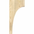 thumbnail image 3 of 4"W x 10"D x 22"H Huntington Rough Sawn Corbel, Douglas Fir, 3 of 9