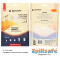 thumbnail image 5 of ZpillSafe 2-Pack Silicone Made Regular Fit Patented Reusable Home Kitchen Funnel, Clear, 5 of 9