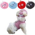 thumbnail image 4 of PENGXIANG Pet Dog Sun Protective Hat Comfortable with Breathable Net Cloth Puppy Summer Fashion Cap, 4 of 5