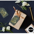 thumbnail image 4 of Inkdotpot Real Gold Foil Baby It's Cold Outside Baby Shower Tags Favor Hang Paper Tags 100 Pack, 4 of 6