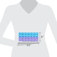 thumbnail image 6 of Equate AM/PM Weekly Pill Planner with Removable Days, Multicolor, 6 of 7