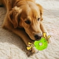 thumbnail image 3 of Latex Chien Couineur en Forme de Beignet pour Chiots Durable pour Mâcher Interactif, 3 of 4