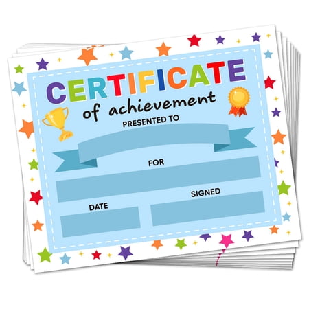 Award Certificate Holders Diploma Holders Rectangle Star 200x250mm 30pcs/set DIY