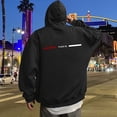 thumbnail image 1 of MHFRRA Sudadera con Capucha con Estampado de Letras para Un Uso Diario Cómodo, Ideal para Salidas Informales y Capas Elegantes Negro, 1 of 5