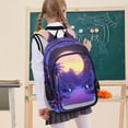 thumbnail image 7 of FORMRS Unisex School Backpack 17" Student Travel Bag with Laptop Compartment, Blue Road, 7 of 7