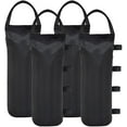 thumbnail image 1 of Bolsas de arena con pesas para dosel emergentes extra grandes de 112 libras para carpa con dosel emergente Ez, toldos instantáneos para exteriores, paquete de 4, negro (sin arena) negro oscuro, 1 of 6