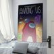 thumbnail image 3 of Among Us Cuadro decorativo colgante - Arte de pared - Póster enmarcado - Decoración de pared - Regalos para familia, amigos y aficionados 40*60 cm, 3 of 6