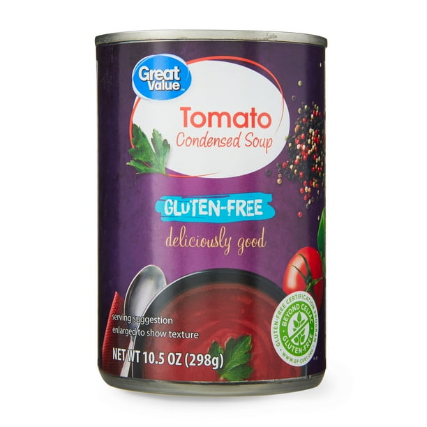 Great Value Gluten Free Tomato Condensed Soup, 10.5 oz
